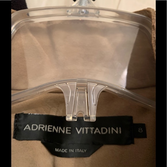Adrienne Vittadini Suede Jacket Made In Italy. - Picture 7 of 12